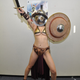 Image for article titled NSFW: Bikini Gladiator Underboob Cosplay Features Smaller Bikini, Princess Leia